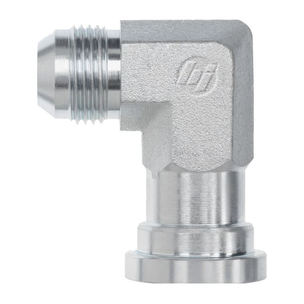 Brennan Industries 08MJ-08Flange 90 Deg Elbow Code 61 Forged 1704-08-08-FG - main